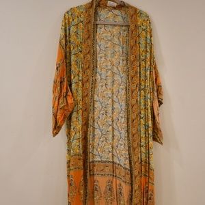 Free People Delirium Maxi Kimono